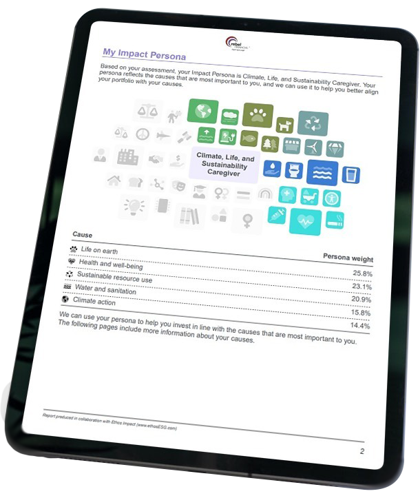 ESG Investing Sample Impact Persona_iPad