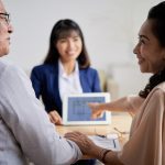 Making Choice at Office of Estate Agent