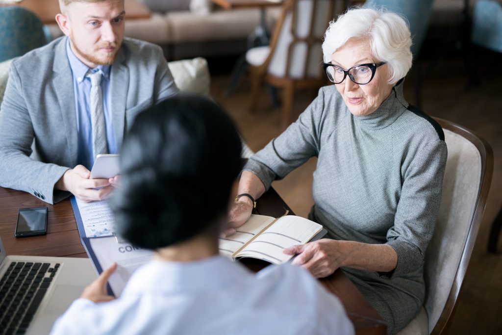 Estate planning meeting