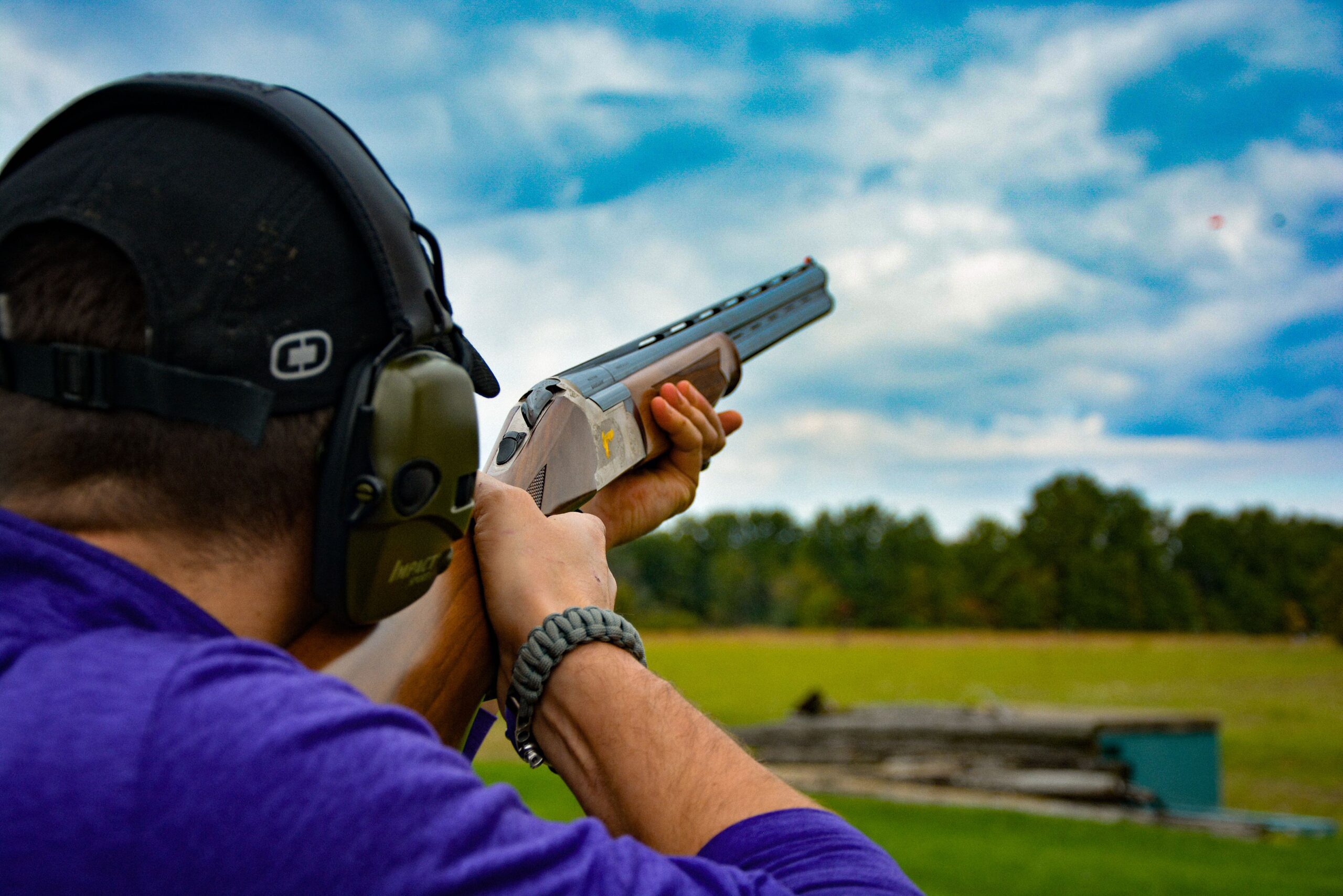 Man taking a shot.