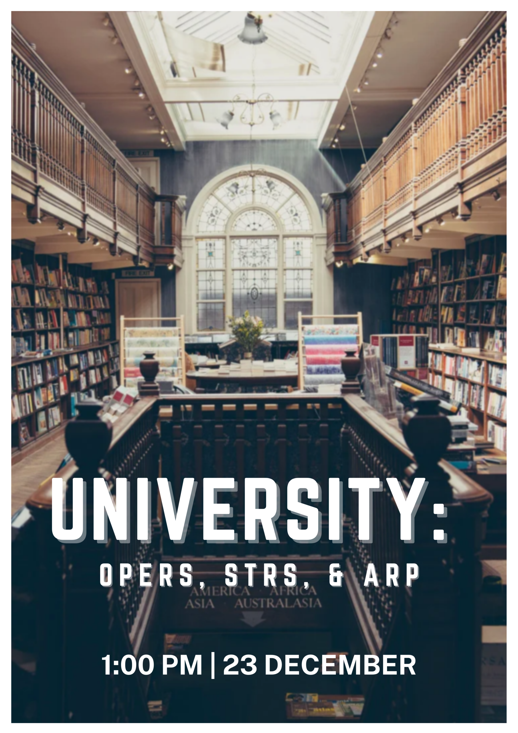 University banner